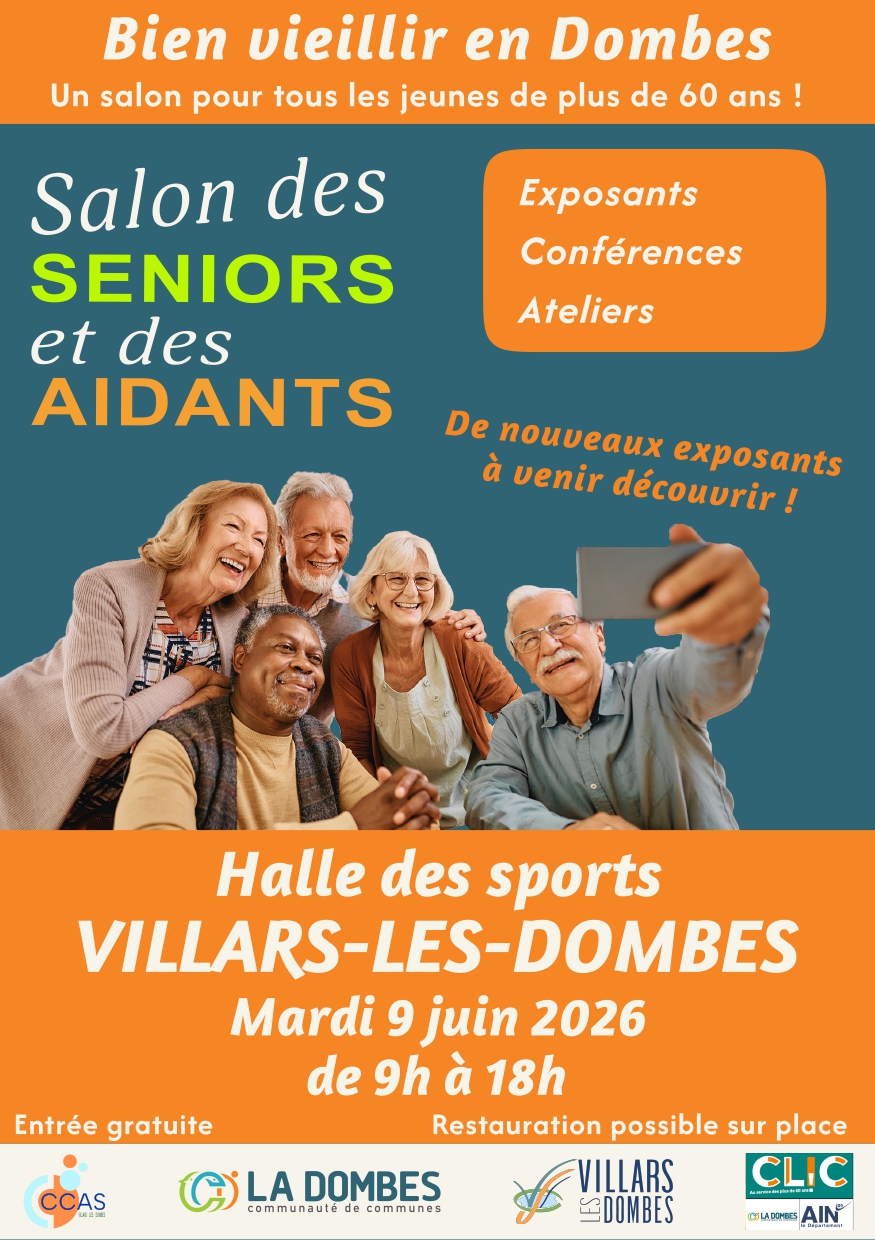Salon des séniors et des aidants – Villars les Dombes